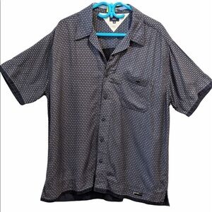 TOMMY Jeans navy blue button front shirt XL